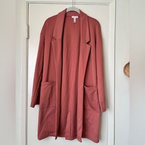 Leith Pink Duster Jacket